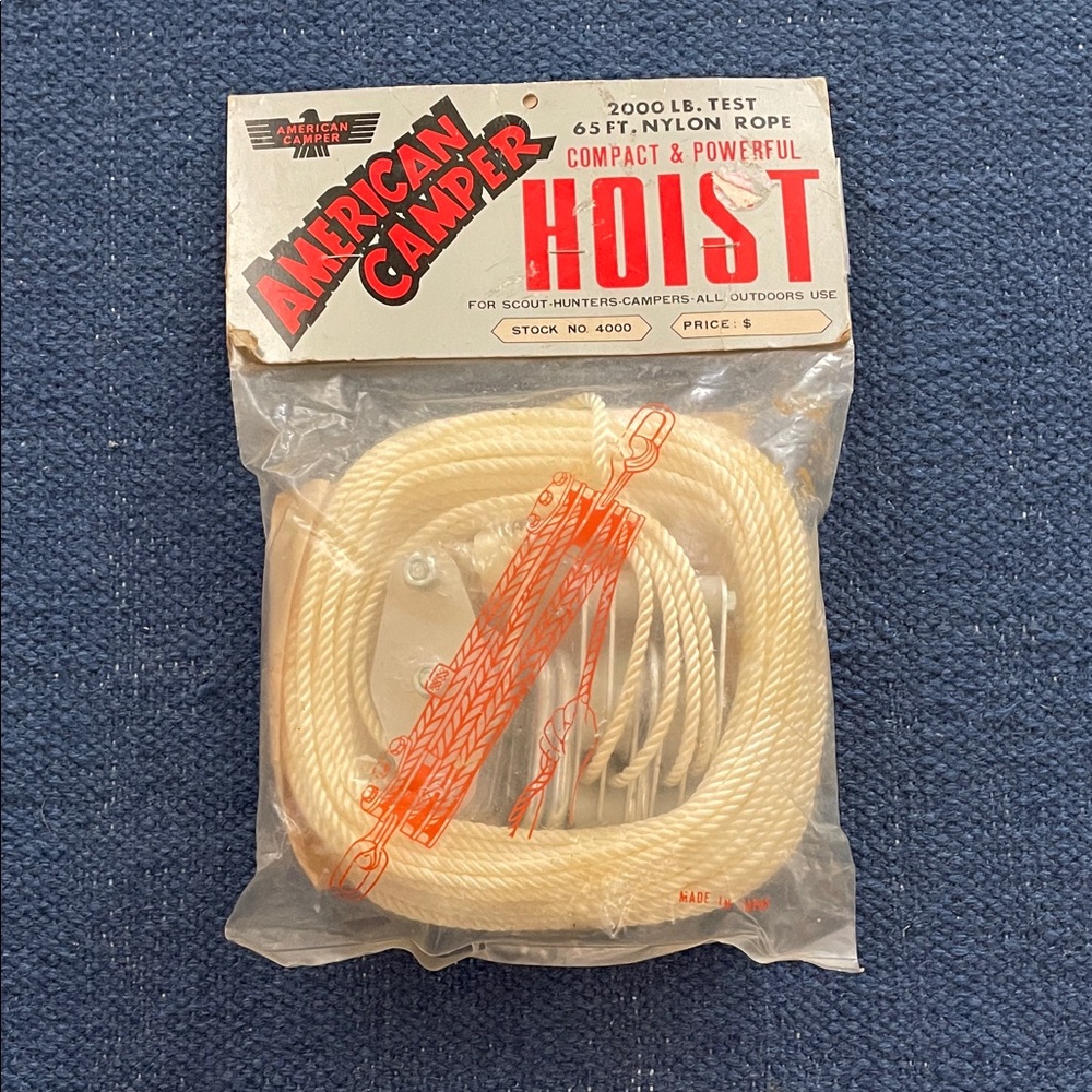 American Camper Nylon Rope Hoist kit